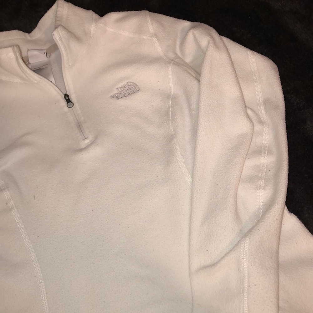 The North Face white zip up - Picture 4 of 4